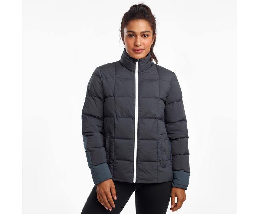 Women\'s Saucony Snowdrift 2.0 Jackets Black | Singapore 274FDNM